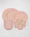 Juliska Puro 16-piece Place Setting In Blush