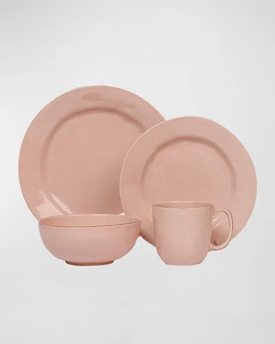 Juliska Puro Blush 4-piece Place Setting In Pink