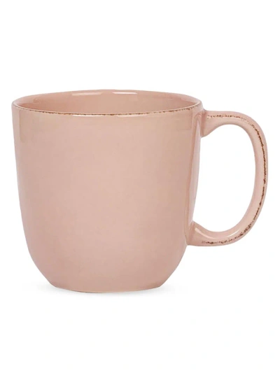 Juliska Puro Ceramic Mug In Pink