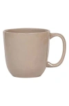 Juliska Puro Ceramic Mug In Taupe