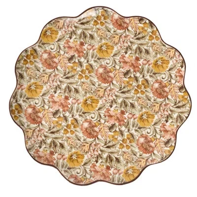 Juliska Puro Charger/platter In Amber