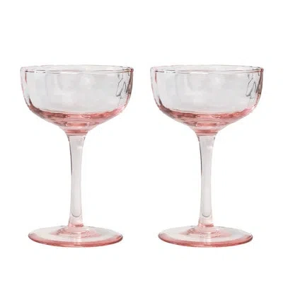 Juliska Puro Cocktail Coupe In Blush