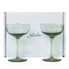 Juliska Puro Cocktail Coupe Glass, Set Of 2 In Basil