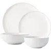 Juliska Puro Coupe 4 Piece Dinnerware Place Setting In Whitewash