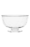 Juliska Puro 10 Footed Bowl In Clear