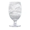 Juliska Puro Marbled Goblet In White