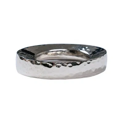 Juliska Puro Napkin Ring In Silver