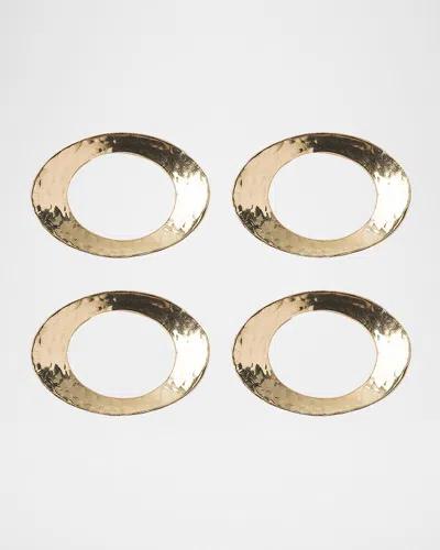 Juliska Puro Napkin Rings, Set Of 4