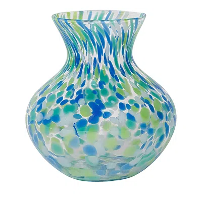 Juliska Puro Ocean 6 Vase In Blue Multi