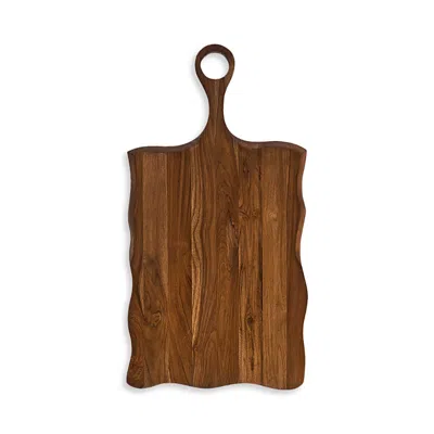 Juliska Puro Rectangle Serving Board, Teak In Brown