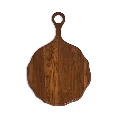 Juliska Puro Round Serving Board, Teak
