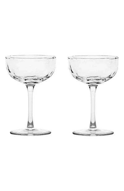 JULISKA JULISKA PURO SET OF 2 COCKTAIL COUPES