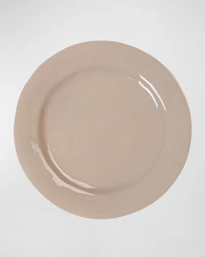Juliska Puro Taupe Dinner Plate In Pink