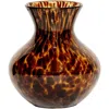 Juliska Puro Vase - Tortoiseshell In Brown