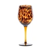 Juliska Puro Tortoiseshell 15 Oz. Wine Glass In Espresso