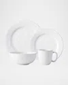Juliska Puro Whitewash 4-piece Place Setting In Whitewash