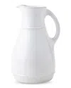 Juliska Puro Ceramic Pitcher - Whitewash In Whitewash