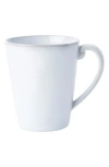 Juliska Quotidien White Truffle Ceramic Mug In White Truffle