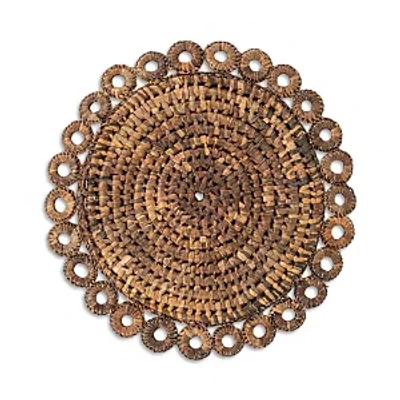 Juliska Rustic Ring Natural Placemat In Natural Multi