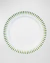 Juliska Sitio Stripe Basil Dessert/salad Plate In Basil
