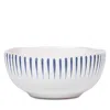Juliska Sitio Stripe Cereal/ice Cream Bowl In Basil