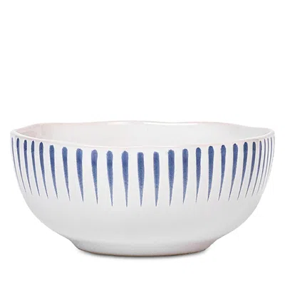 Juliska Sitio Stripe Cereal/ice Cream Bowl In Basil