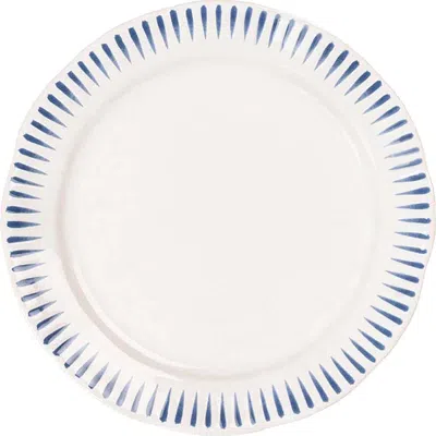 Juliska Sitio Stripe Cocktail Plate In Blue