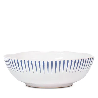 Juliska Sitio Stripe Coupe Bowl In White
