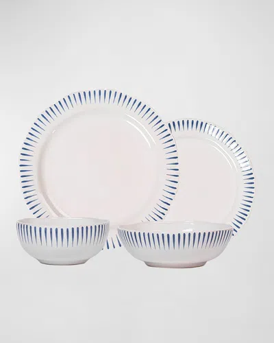 Juliska Sitio Stripe Delft Blue 4-piece Place Setting