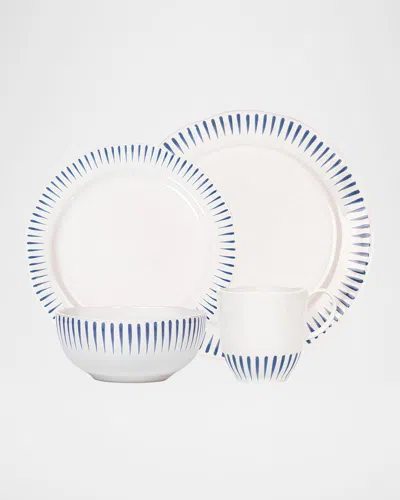 Juliska Sitio Stripe Delft Blue 4-piece Place Setting