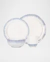 Juliska Sitio Stripe Delft Blue 4-piece Place Setting