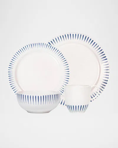 Juliska Sitio Stripe Delft Blue 4-piece Place Setting
