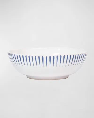 Juliska Sitio Stripe Delft Blue Coupe Bowl