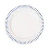 Juliska Sitio Stripe Dessert/salad Plate In Delft Blue