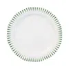 Juliska Sitio Stripe Dinner Plate In Basil