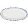 Juliska Sitio Stripe Hostess Tray In Delft Blue