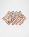 Juliska Sofia Napkins, Set Of 4 In Multi