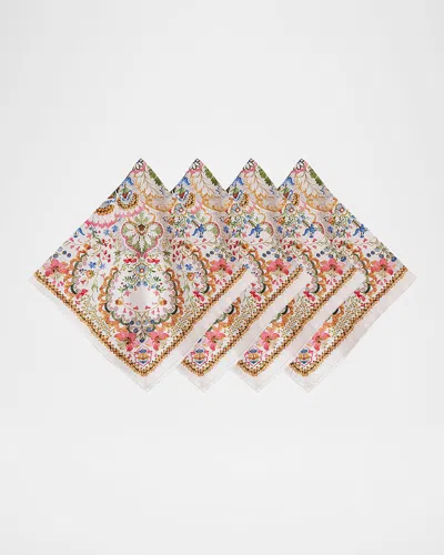 Juliska Sofia Napkins, Set Of 4 In Multi