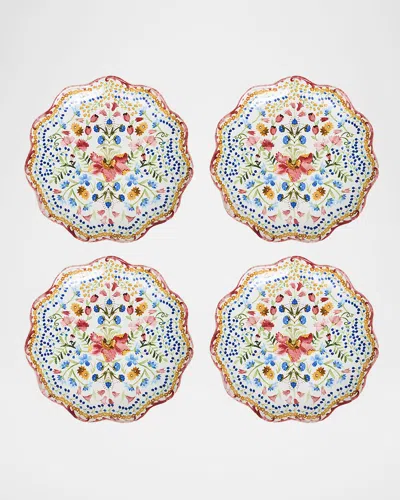 Juliska Sofia Side/cocktail Plates, Set Of 4