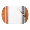 Juliska Stonewood Stripe 15" Serving Board With Spreader In Stripe
