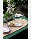 Juliska Straw Loop Table Runner In Brown
