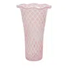 Juliska Trellis 9 Flared Vase In Blush