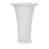 Juliska Trellis 9 Flared Vase In White