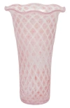 Juliska Trellis 9 Flared Vase In Blush