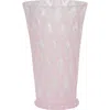 Juliska Trellis Large Glass Tumbler In Blush