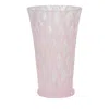 Juliska Trellis Large Glass Tumbler In Blush