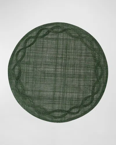 Juliska Tuileries Basil Garden Placemat In Green