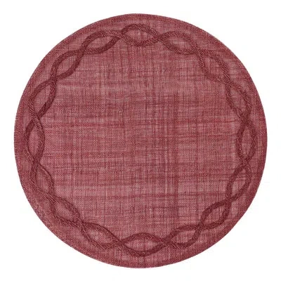 Juliska Tuileries Garden Placemat In Mulberry