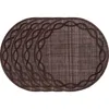 Juliska Tuileries Garden Placemats, Set Of 4 In Walnut