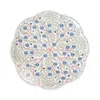 Juliska Villa Seville Scalloped Dessert/salad Plate In Blue